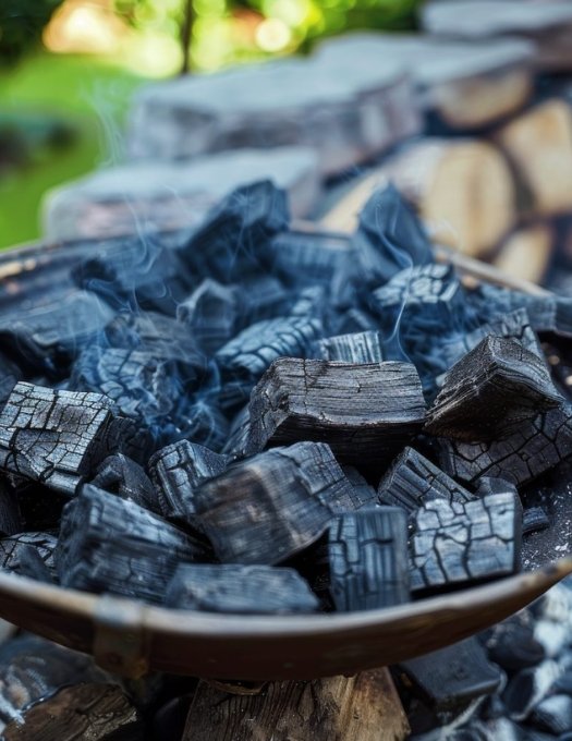 charcoal briquettes